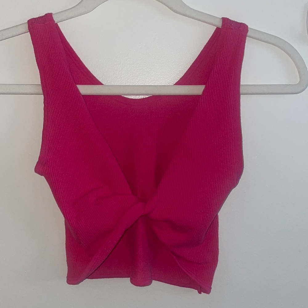 Urban Outfitters Crossed Crop Top